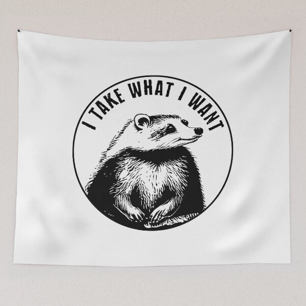 Item preview, Honey Badger designed and sold by ValentinaHramov.