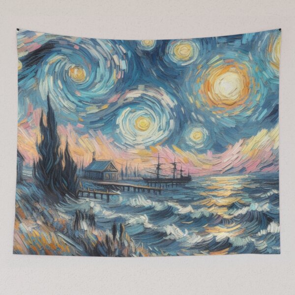 Item preview, Gogh sky designed and sold by tipitoes.