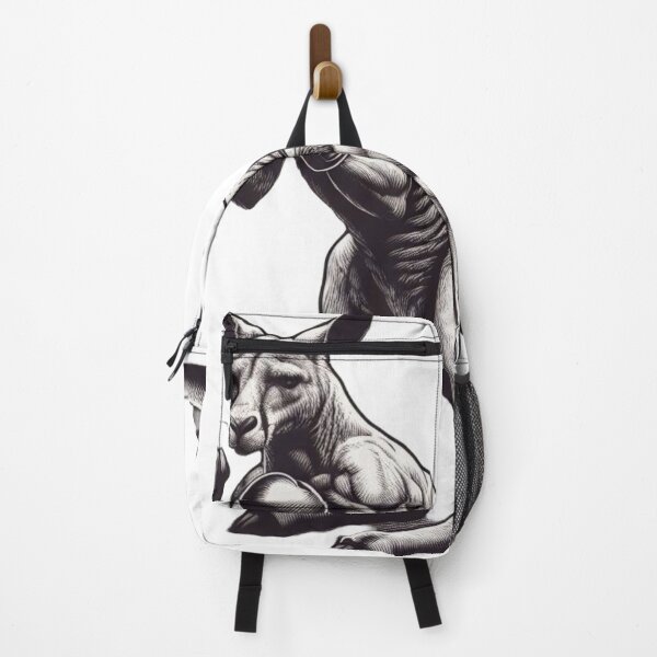 Item preview, Black and White Boxing Kangaroo detailed designed and sold by Martial-Art-23.