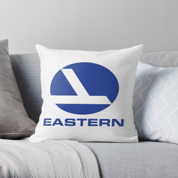 Eastern Airlines Shirt Defunct Airline Tshirt Throw Pillow