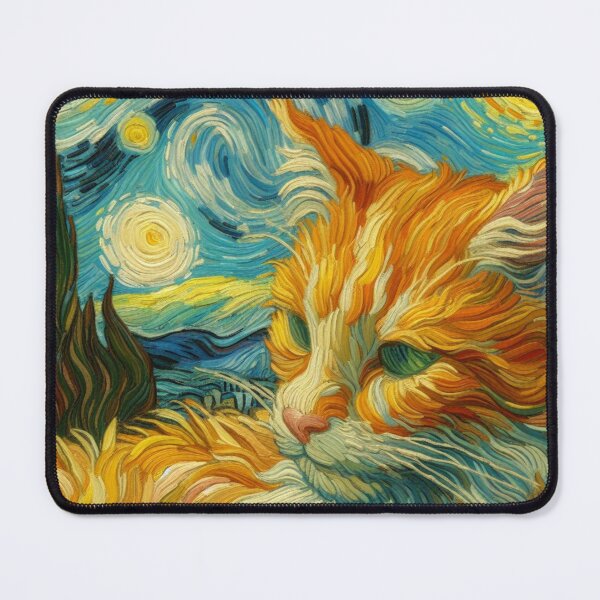 Item preview, Van gogh cat designed and sold by tipitoes.