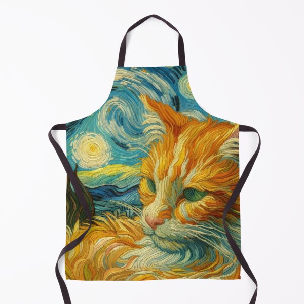 Item preview, Van gogh cat designed and sold by tipitoes.
