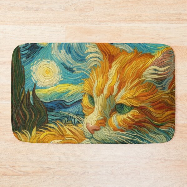 Artikelvorschau, Van gogh cat entworfen und verkauft von tipitoes.