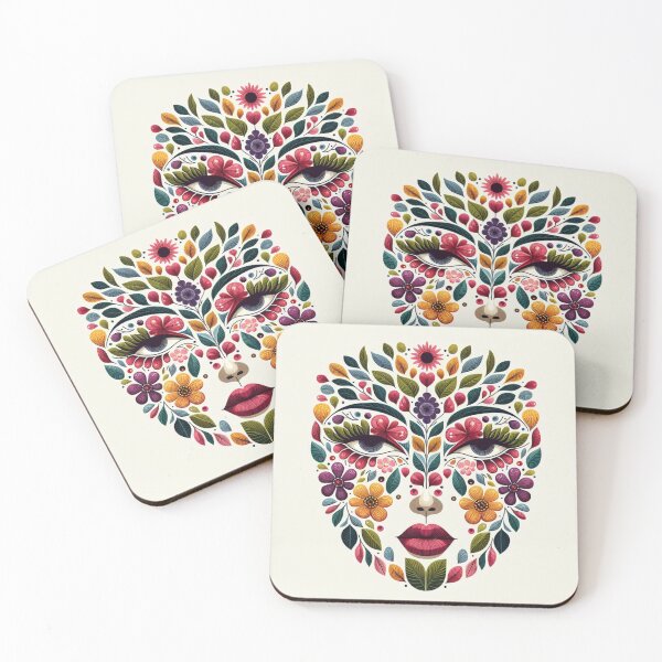 Item preview, Flora Portrait designed and sold by LyssasMindArt.
