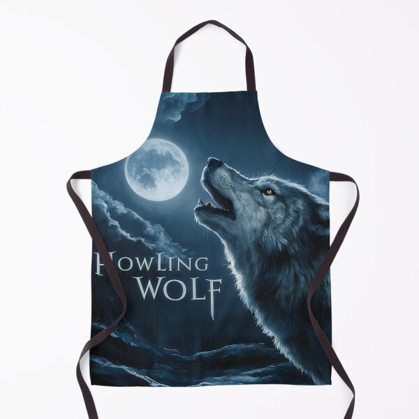Item preview, “Lunar Serenade: The Howling Wolf” designed and sold by The Digital Compass.