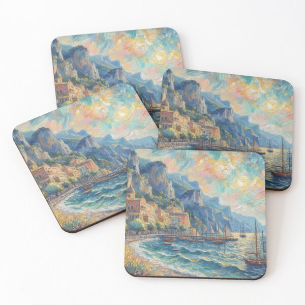 Item preview, Spring sea village designed and sold by tipitoes.
