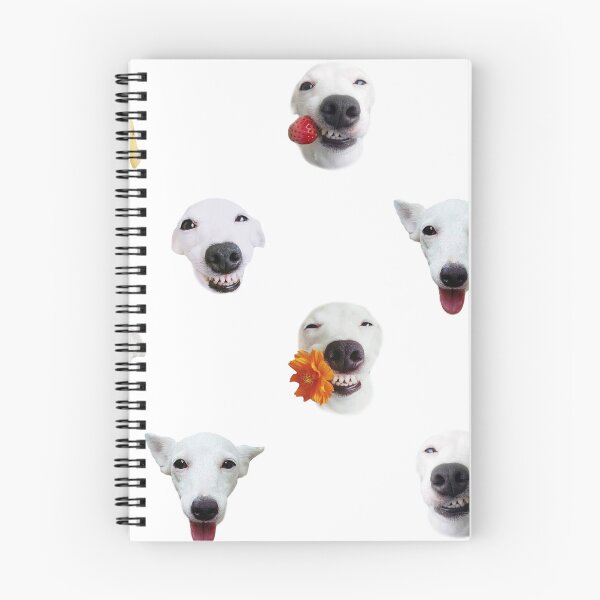 Item preview, Funny shocked white dog face pattern designed and sold by BeebooDesign.