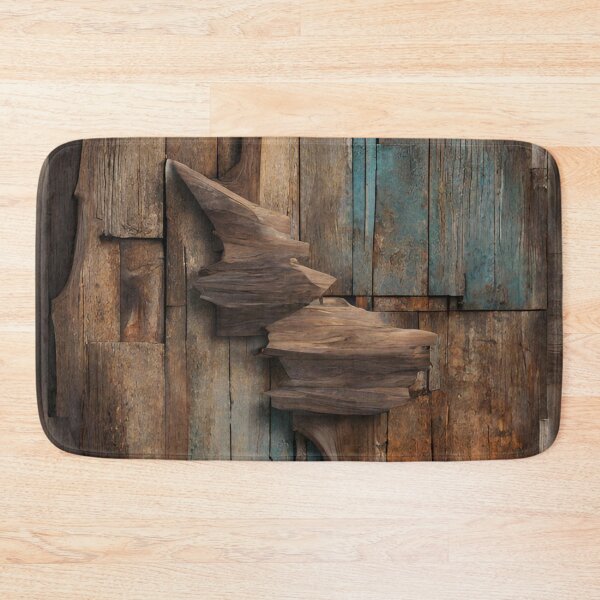 Item preview, BLUE AND BROWN RUSTIC WOODEN DESIGN designed and sold by asudesign.