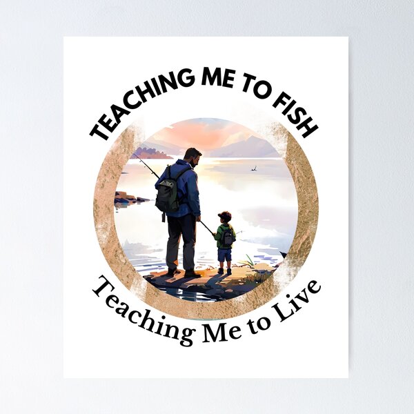 Item preview, Silent Teachings: The Art of Fishing designed and sold by ArchVibe.
