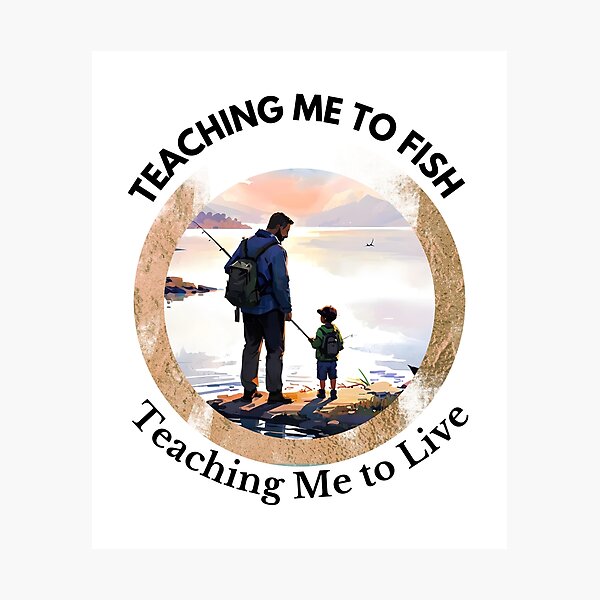 Item preview, Silent Teachings: The Art of Fishing designed and sold by ArchVibe.