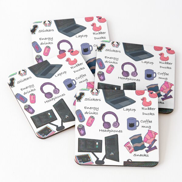 Item preview, A comp sci student’s belongings designed and sold by SharonTheFirst.