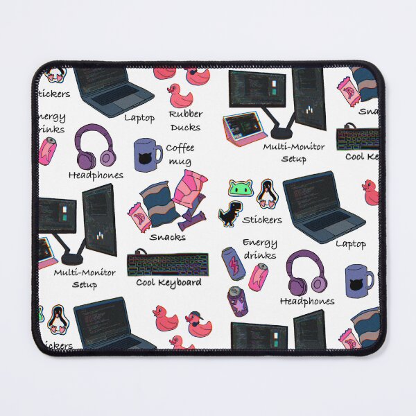 Item preview, A comp sci student’s belongings designed and sold by SharonTheFirst.
