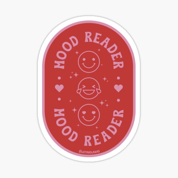 Artikel-Vorschau von Mood Reader / Bookish Emotions Trendy Pink Red Aesthetic Kindle Ya Books Tbr, designt und verkauft von Latinoladas.