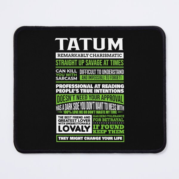 Item preview, Tatum Girl Name Definition designed and sold by Share-me.