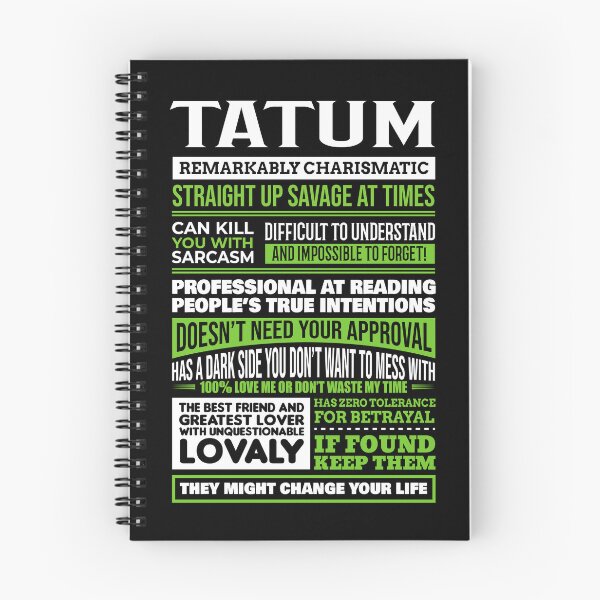 Item preview, Tatum Girl Name Definition designed and sold by Share-me.