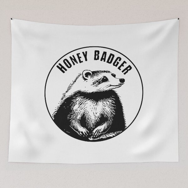 Item preview, Honey Badger designed and sold by ValentinaHramov.