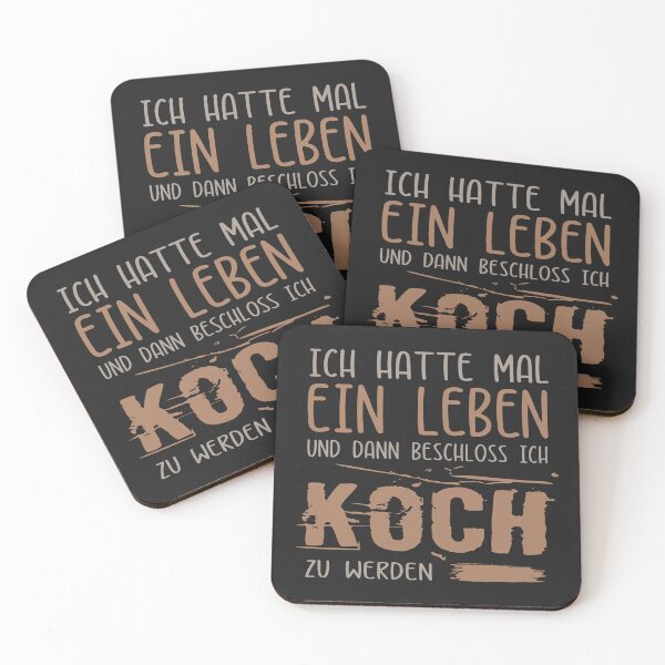 Item preview, Ich hatte mal ein Leben. Koch. Kochgesellin. Lustige Sprüche auf T-Shirt, Poster, Sticker & mehr designed and sold by silentcolors.
