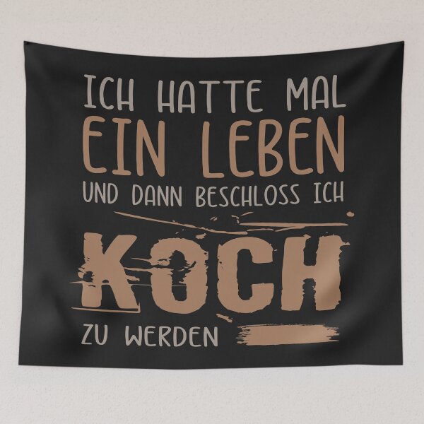 Item preview, Ich hatte mal ein Leben. Koch. Kochgesellin. Lustige Sprüche auf T-Shirt, Poster, Sticker & mehr designed and sold by silentcolors.