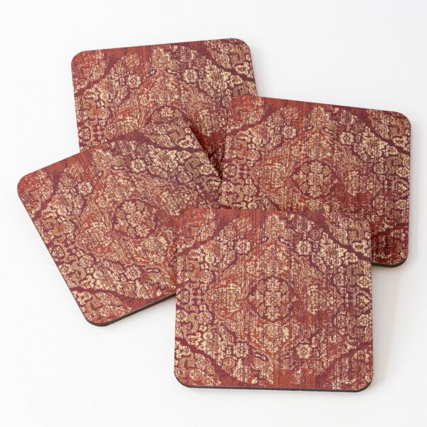 Item preview, Persian Area Rugs Modern Carpet Burgundy  designed and sold by W. Chahir®.