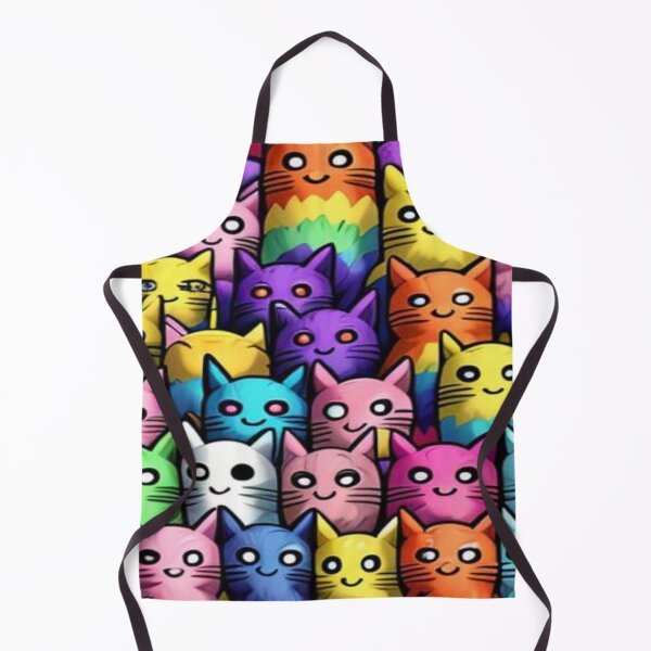 Item preview, rainbow happy tabby cats designed and sold by toastygoat.