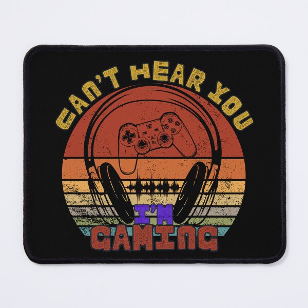Item preview, Can't hear You I'm gaming sunset headset game controler designed and sold by martindesignden.