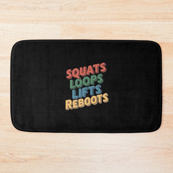Item preview, Squats Loops Lifts Reboots designed and sold by CosmicFreedom9.