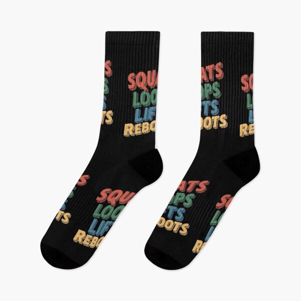 Item preview, Squats Loops Lifts Reboots designed and sold by CosmicFreedom9.