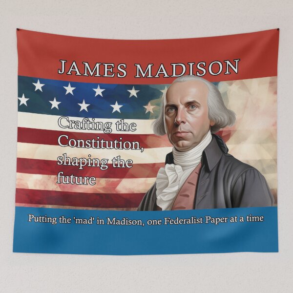 Item preview, Cartel electoral de James Madison designed and sold by Static-Panda.