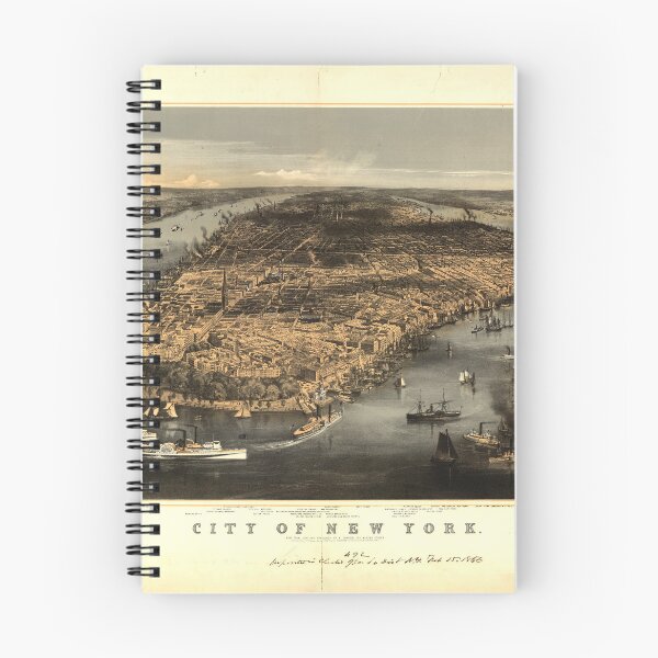 Item preview, City of New York (1856) designed and sold by allhistory.