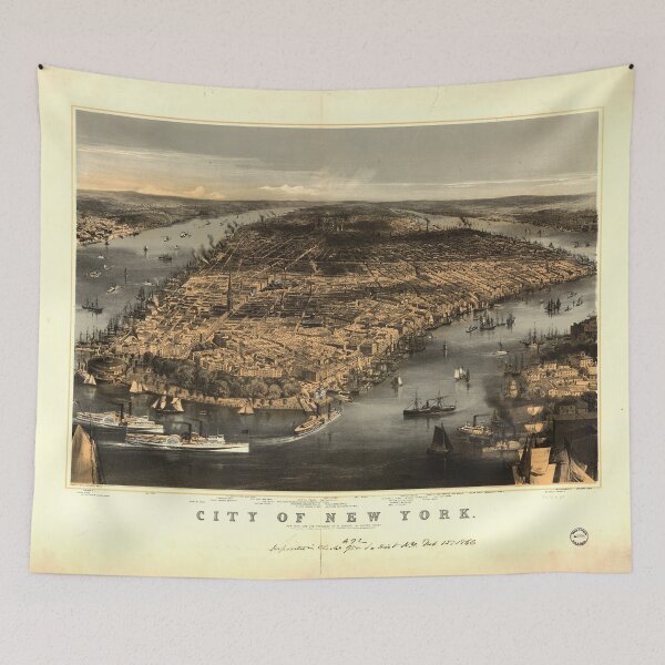 Item preview, City of New York (1856) designed and sold by allhistory.