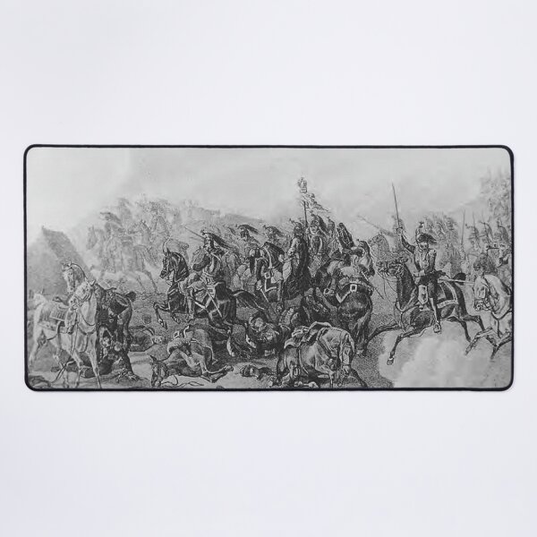 Item preview, Napoleonic Wars - Battle of Borodino - French cuirassiers charge into the Raevsky redoubt designed and sold by TheHappyK.