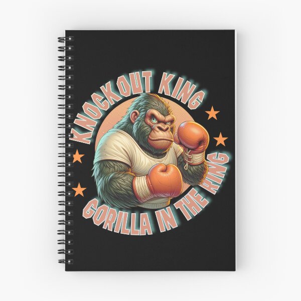 Item preview, A cool boxing gorilla ready to fight designed and sold by Animal world designs.