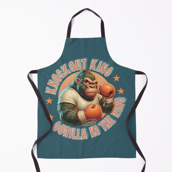 Item preview, A cool boxing gorilla ready to fight designed and sold by Animal world designs.