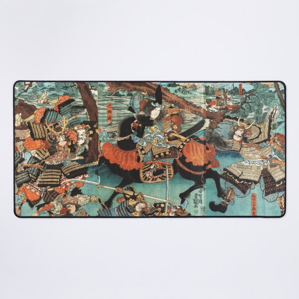Item preview, WOMAN SAMURAI TOMOE GOZEN HORSEBACK IN THE BATTLE  designed and sold by BulganLumini.