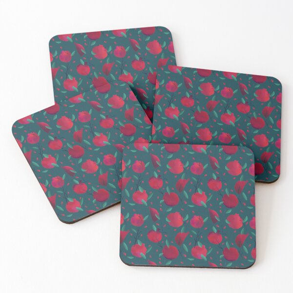 Item preview,   Bright summer fruit pattern, pomegranates on a bright background. designed and sold by UVI-CA.