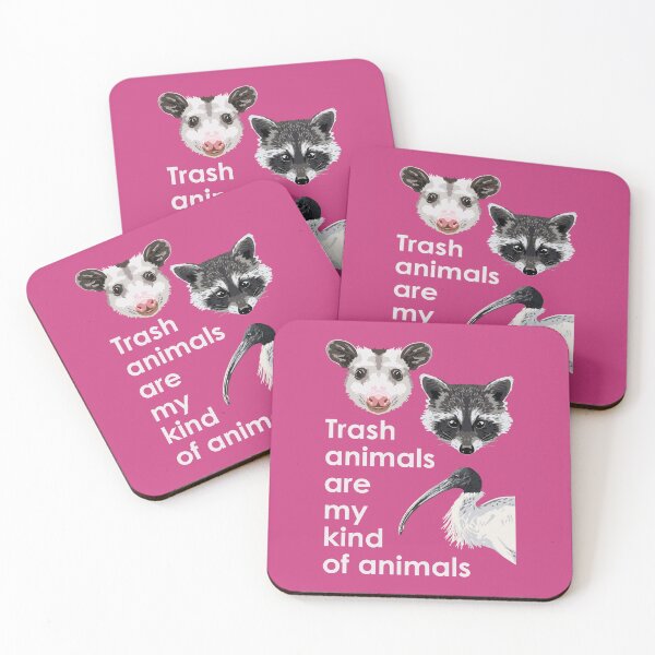 Item preview, Trash animals designed and sold by GeoCreate.