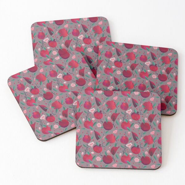 Item preview,  Bright summer fruit pattern, pomegranates on a bright background. designed and sold by UVI-CA.