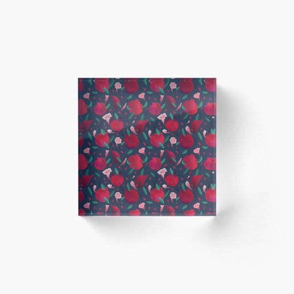 Item preview,  Bright summer fruit pattern, pomegranates on a bright background. designed and sold by UVI-CA.