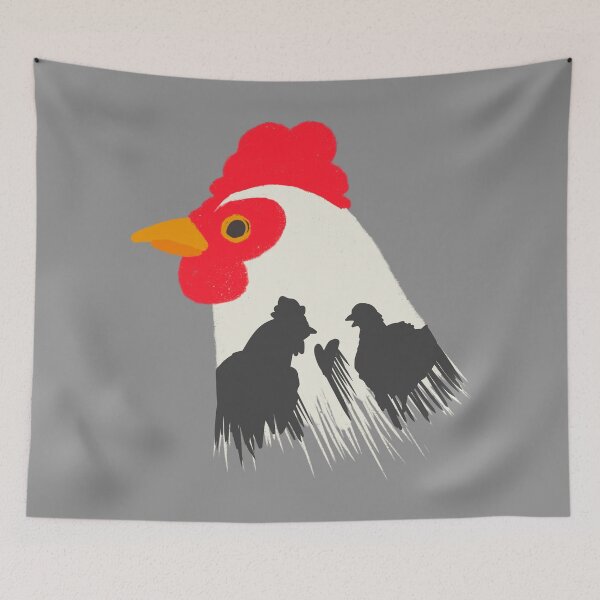 Item preview, Rooster’s shadow of love designed and sold by WritingLuv.