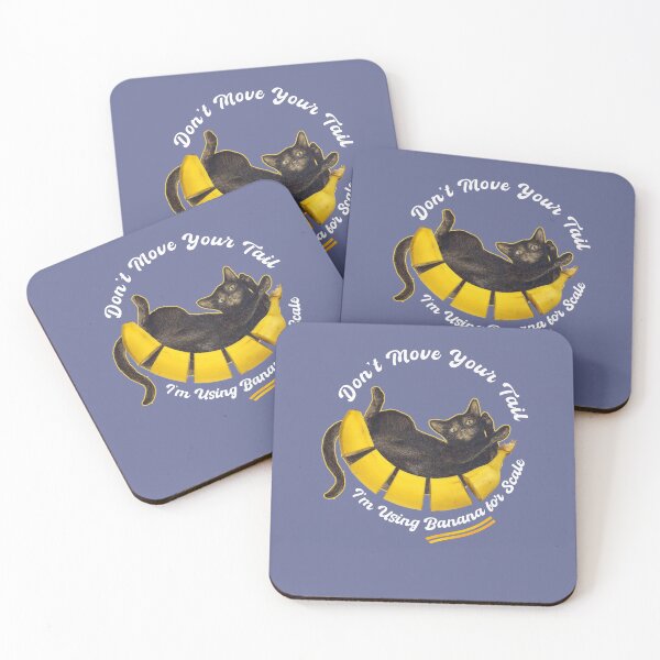 Item preview, Banana for scale - funny gifts for cat lovers designed and sold by alczar.