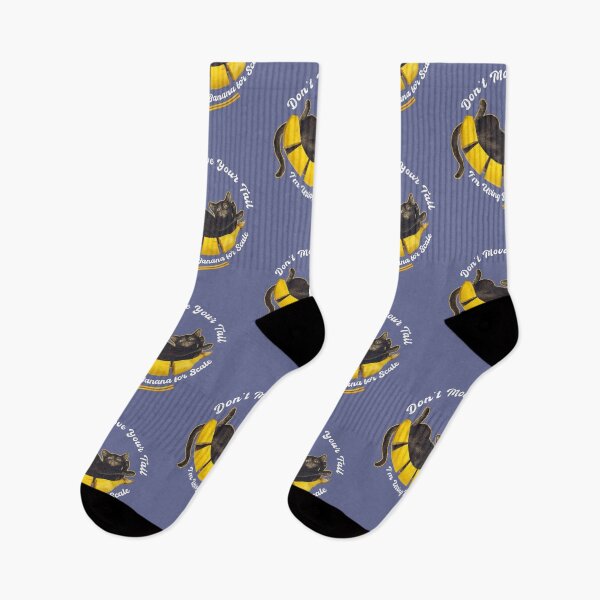Item preview, Banana for scale - funny gifts for cat lovers designed and sold by alczar.