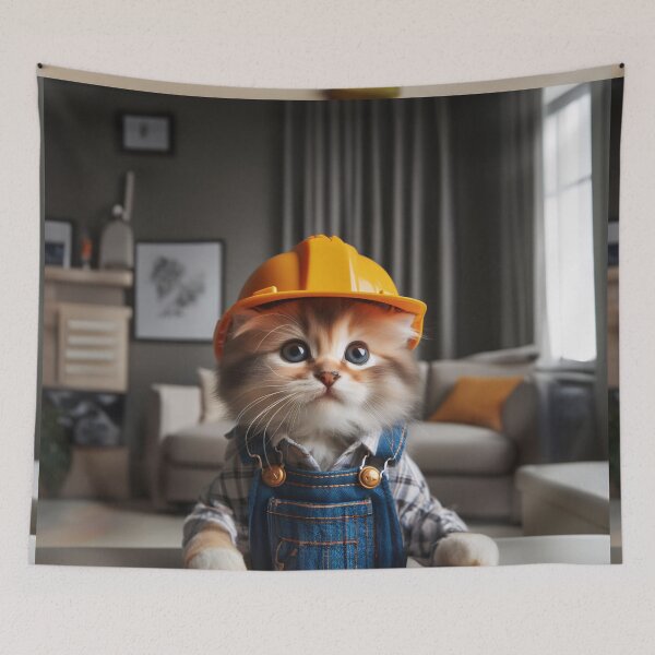 Item preview, Worker Kitten designed and sold by All-Kittens.