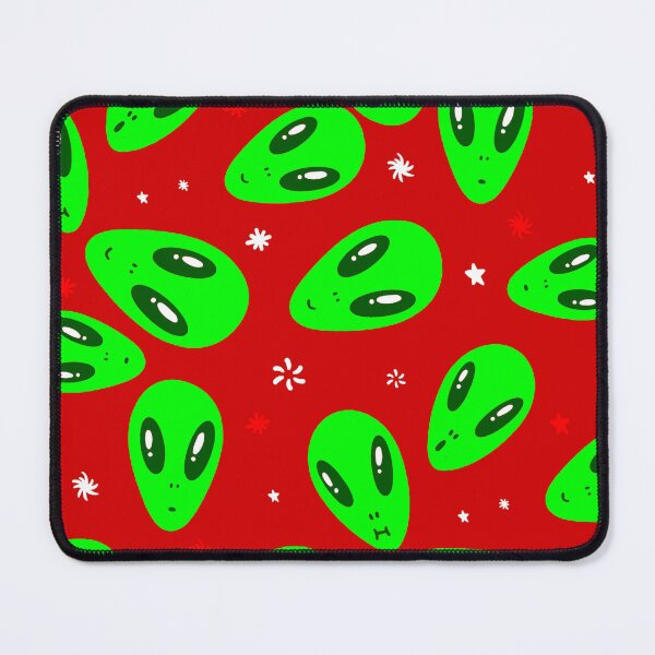 Item preview, ugly christmas alien red stars designed and sold by Gossip Rag.