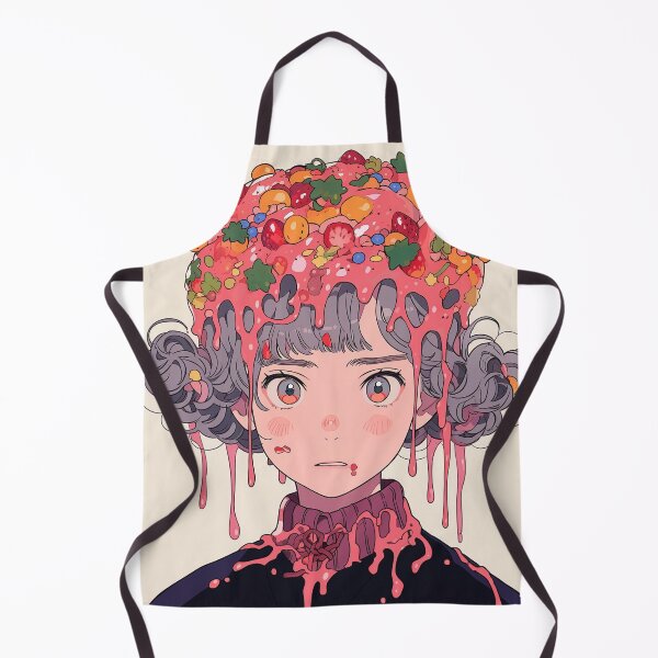 Item preview, Berry Sundae Drizzle Cascade Anime Girl designed and sold by bubblegoth.