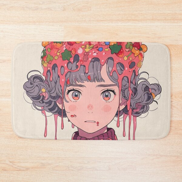Item preview, Berry Sundae Drizzle Cascade Anime Girl designed and sold by bubblegoth.