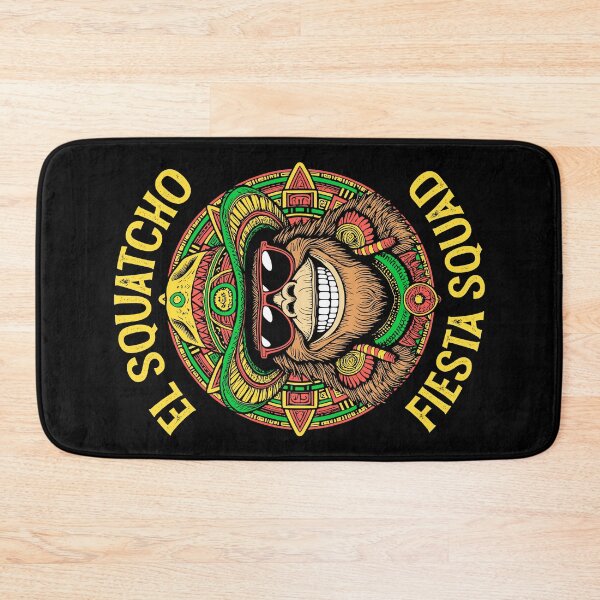 Item preview, El Squatcho Funny Cinco De Mayo Bigfoot Mayan Fiesta Squad designed and sold by GrandeDuc.