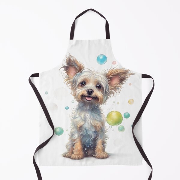 Item preview, Soap Bubble Lover. Yorkshire Terrier designed and sold by ArmonyforSouls.