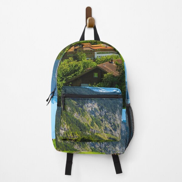 Item preview, Lauterbrunnen Village, Bernese Oberland, Switzerland, Swiss Alps, Mountain Landscape designed and sold by newburyboutique.