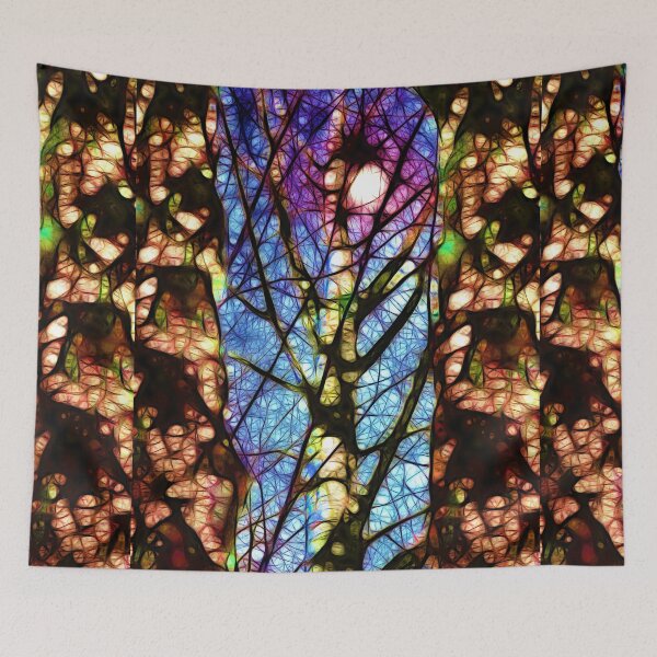 Item preview, Colorful Birch Trees designed and sold by Daniel Janda.