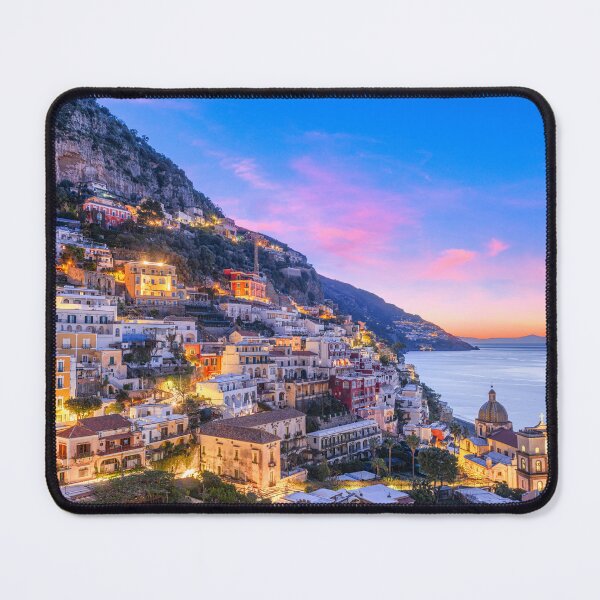 Item preview, Amalfi Coast, Italy, Positano, Italy, Ocean Sunset, Seaside Town designed and sold by newburyboutique.